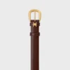 Vivienne Belt 25Mm in Taurillon Leather
