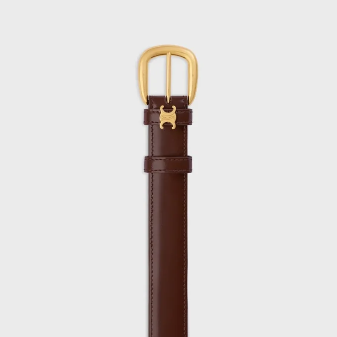 Vivienne Belt 25Mm in Taurillon Leather