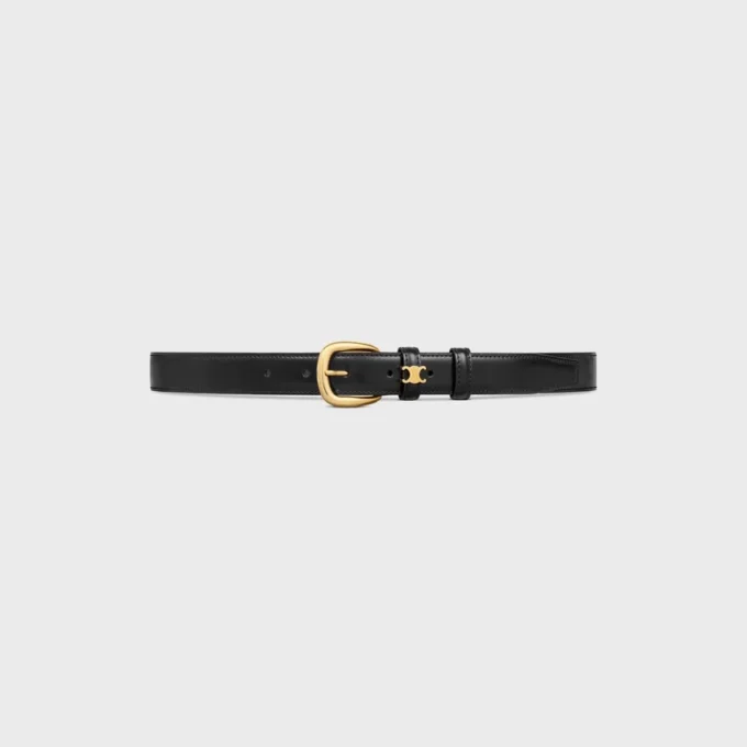 Vivienne Belt 25Mm in Taurillon Leather