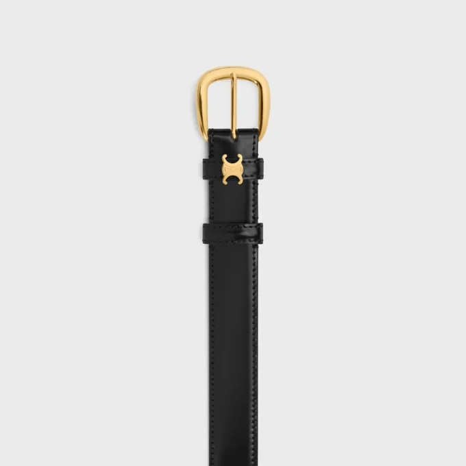 Vivienne Belt 25Mm in Taurillon Leather