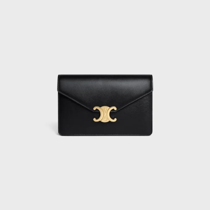 Wallet on Chain Margo in Shiny Calfskin