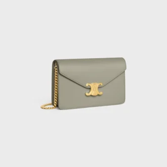 Wallet on Chain Margo in Shiny Calfskin
