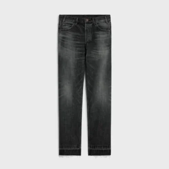Wesley Jeans in Black Ice Rinse Wash Denim Wesley Jeans in Black Ice Rinse Wash Denim