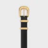 Western Belt 25Mm  in Taurillon Leather