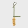Wheat Charm in Smooth Lambskin
