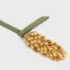 Wheat Charm in Smooth Lambskin