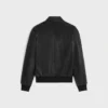 Zipped Blouson Jacket in Soft Lambskin